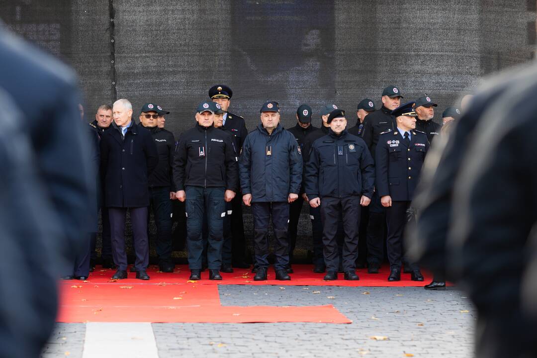 Vilniuje – policijos, ugniagesių ir Viešojo saugumo tarnybos vadų inauguracija