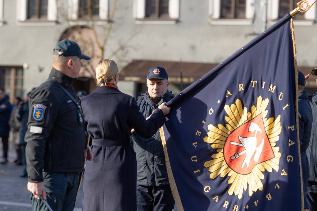 Vilniuje – policijos, ugniagesių ir Viešojo saugumo tarnybos vadų inauguracija