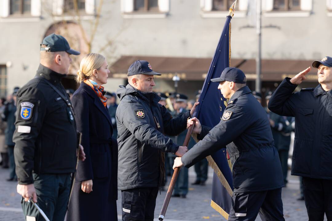 Vilniuje – policijos, ugniagesių ir Viešojo saugumo tarnybos vadų inauguracija