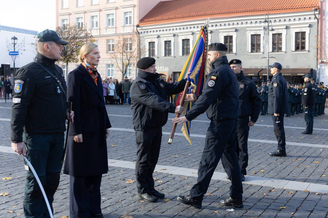 Vilniuje – policijos, ugniagesių ir Viešojo saugumo tarnybos vadų inauguracija