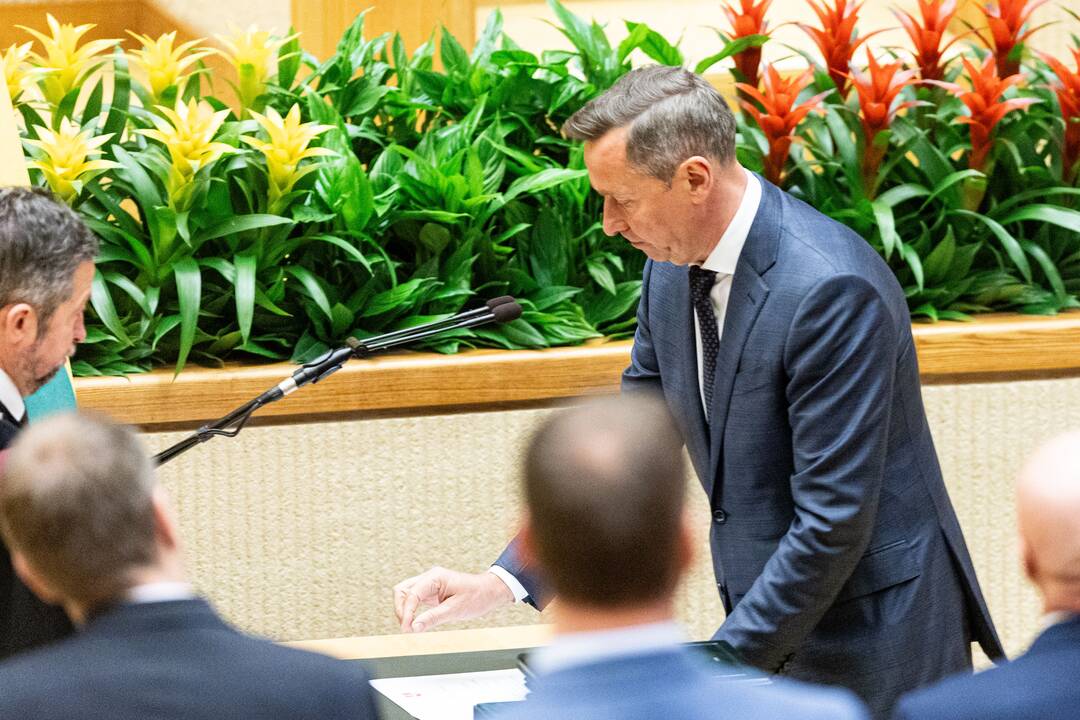 2024–2028 metų kadencijos Seimo narių priesaika