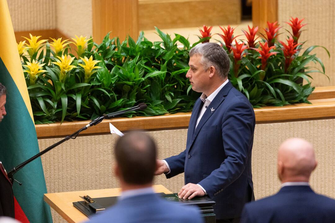 2024–2028 metų kadencijos Seimo narių priesaika