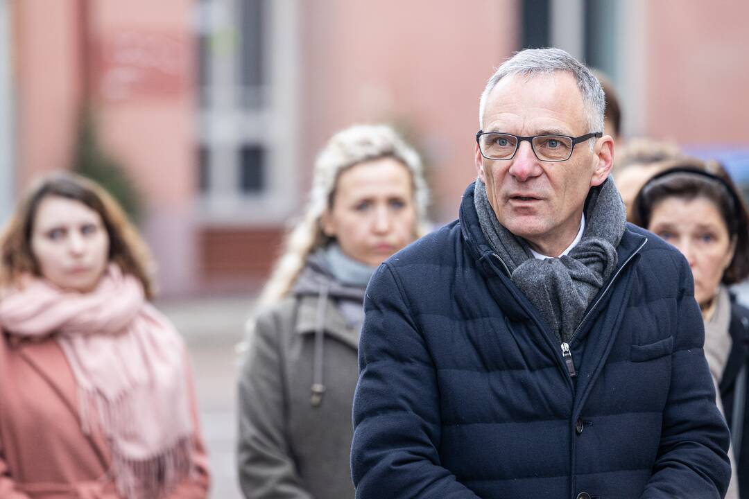 Tarptautinės Holokausto aukų atminimo dienos eisena Vilniuje