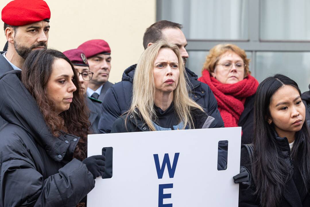 Tarptautinės Holokausto aukų atminimo dienos eisena Vilniuje