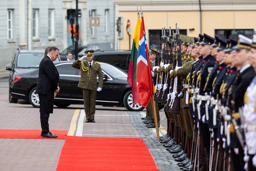 Norvegijos gynybos ministro vizitas Lietuvoje