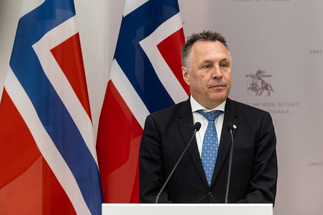 Norvegijos gynybos ministro vizitas Lietuvoje