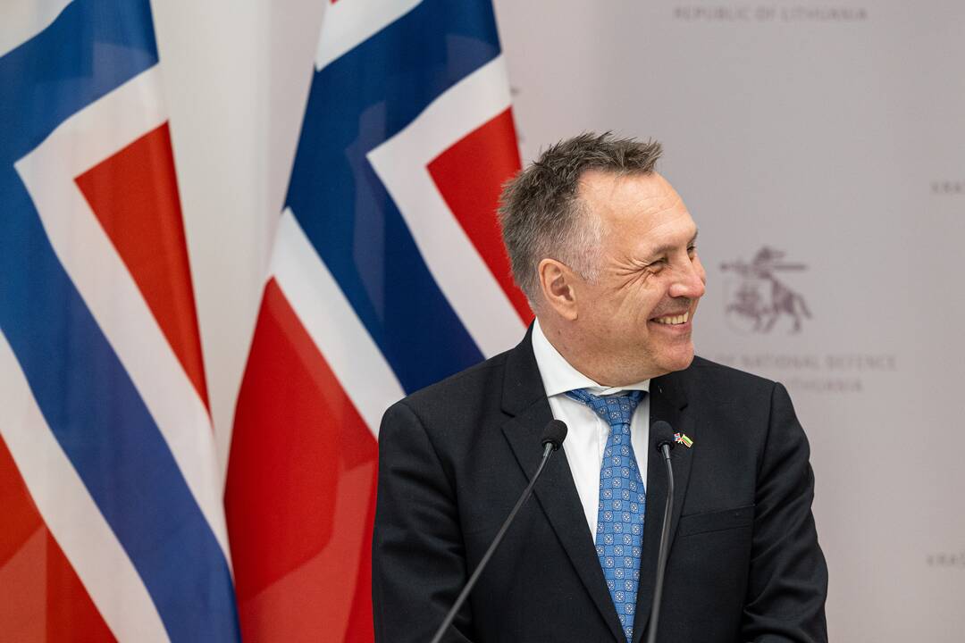 Norvegijos gynybos ministro vizitas Lietuvoje