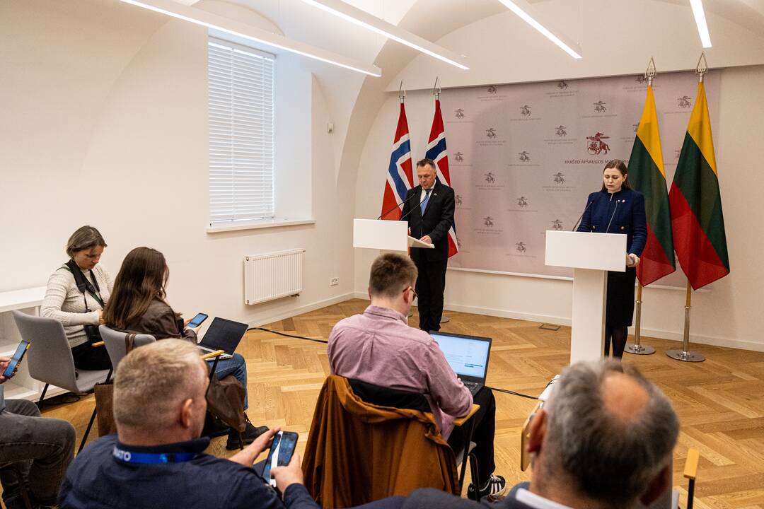 Norvegijos gynybos ministro vizitas Lietuvoje