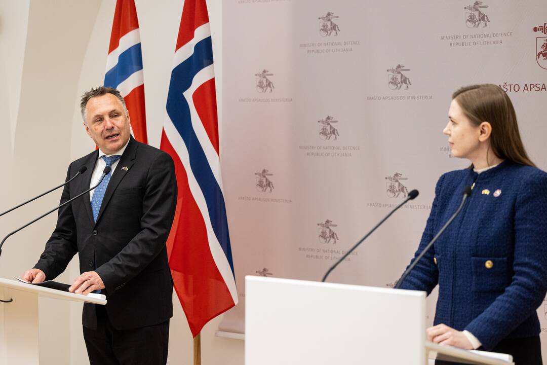 Norvegijos gynybos ministro vizitas Lietuvoje