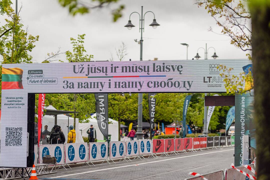 Simbolinis bėgimas „Už jūsų ir mūsų laisvę“