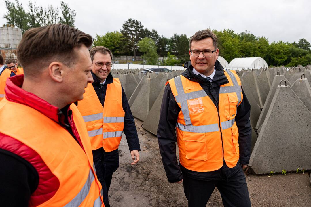 Kontrmobilumo priemonių parko „Vilniaus skydas“ pristatymas