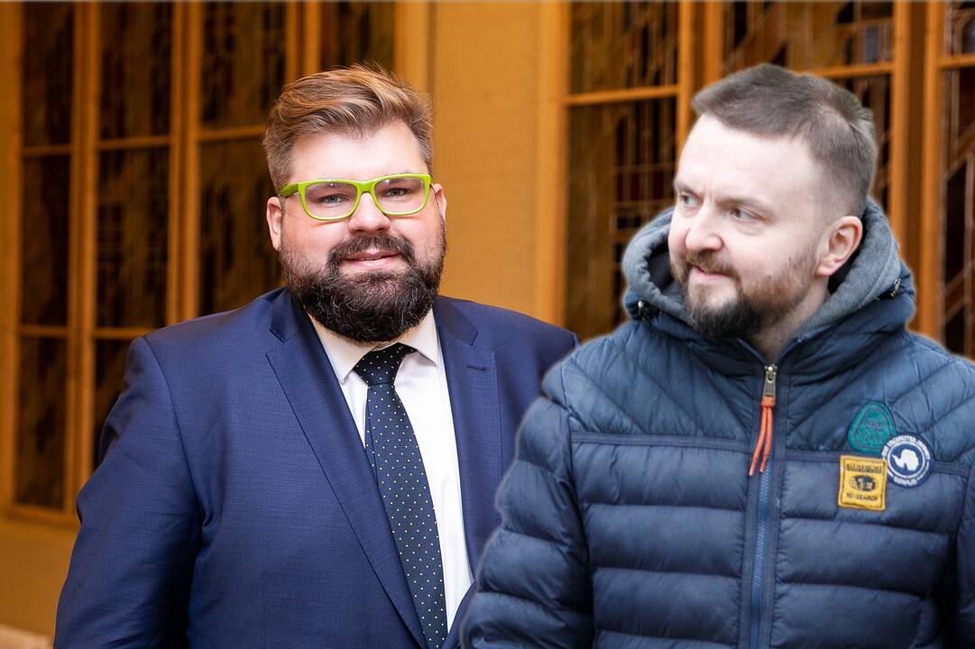 Kristijonas Bartoševičius ir Stanislovas Stavickis-Stano