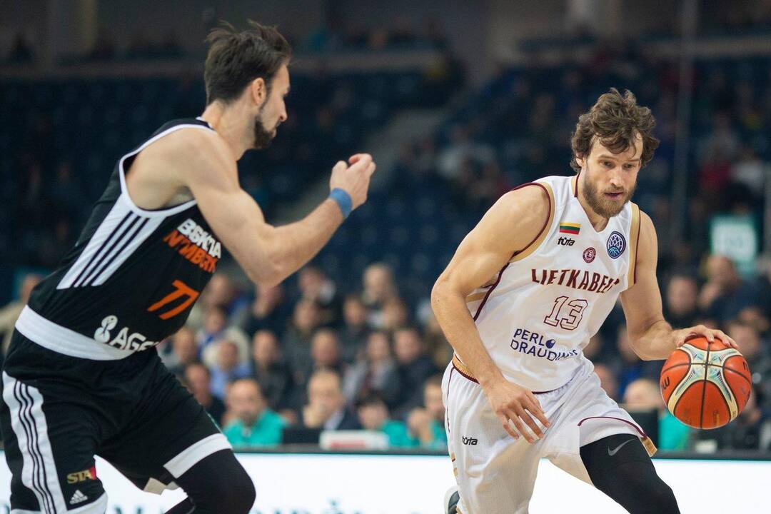 Neprametęs S. Jasaitis atvedė „Lietkabelį“ į pergalę Čempionų lygoje