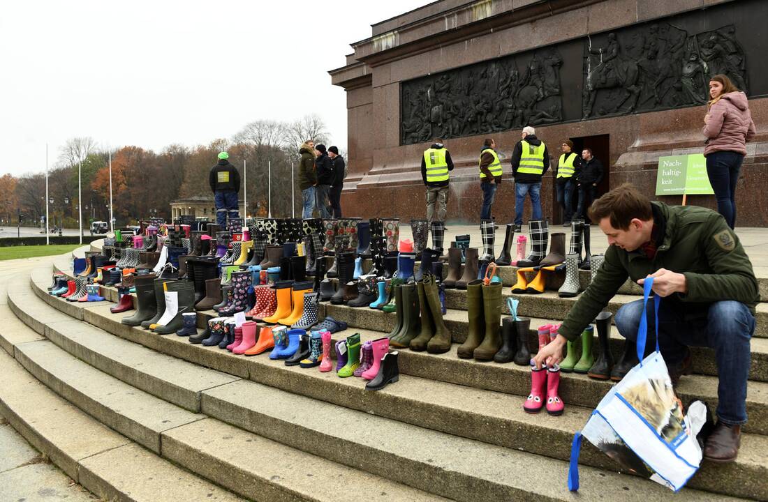 Ūkininkų protestas Berlyne