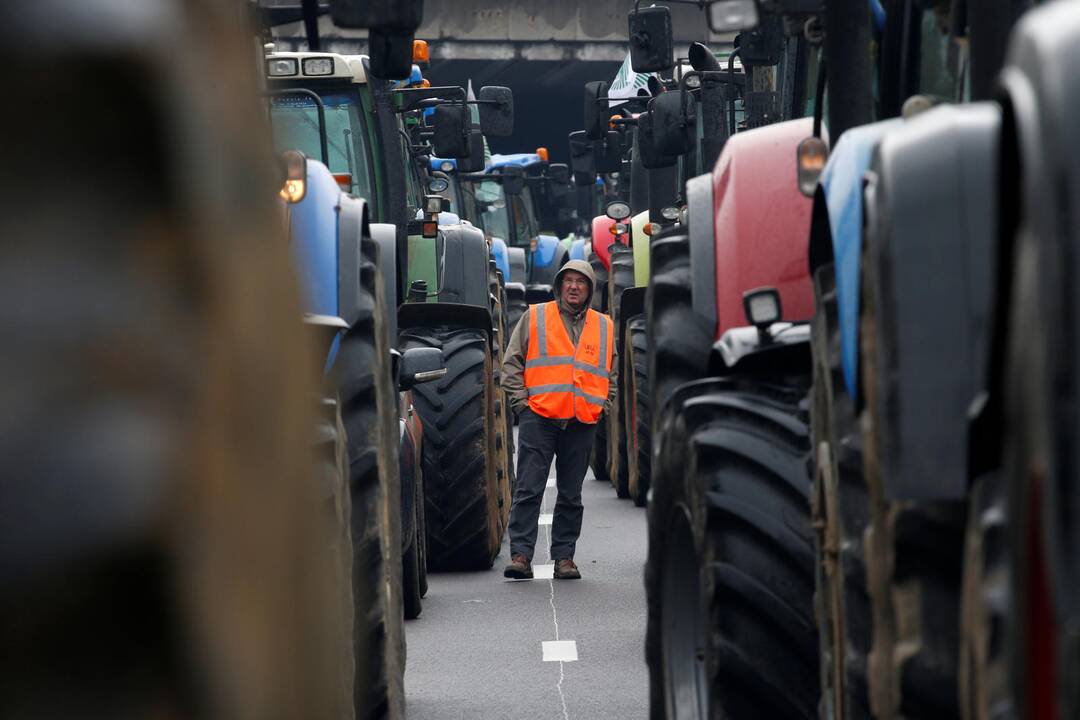 Ūkininkų protestas Prancūzijoje