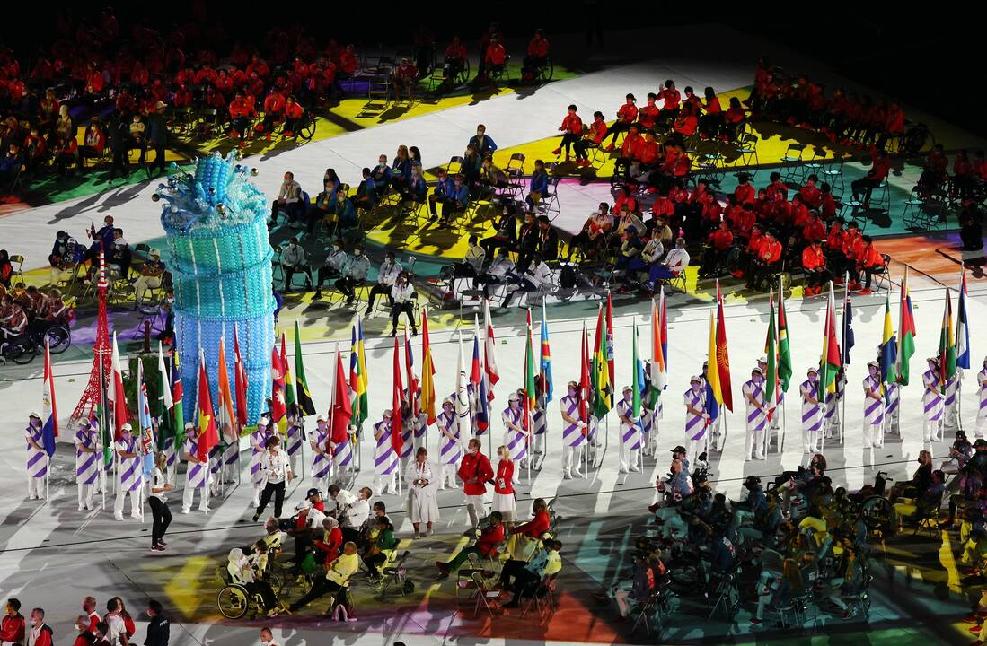 Tokijo paralimpinių žaidynių uždarymo ceremonija