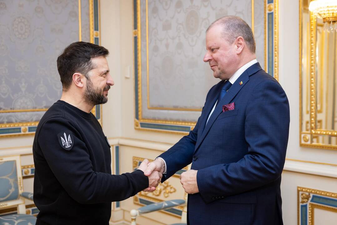 Skvernelis: Ukrainos pergalė yra visos Europos saugumo garantas