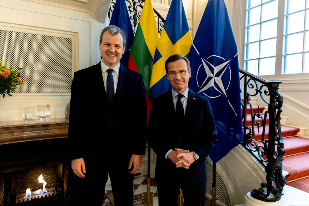 Gintautas Paluckas ir Ulfas Kristerssonas