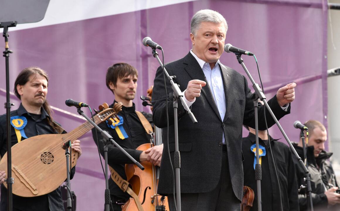 P. Porošenkos ir V. Zelenskio debatai Kijevo stadione