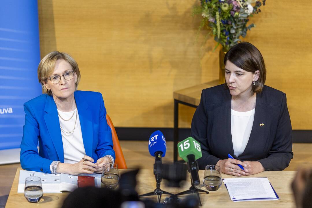 Eurokomisarės M. McGuinness ir ministrės G. Skaistės susitikimas