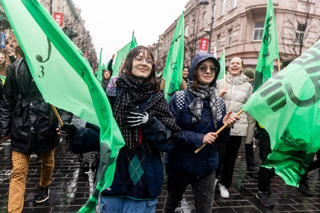 Studentų festivalio „Fiziko diena“ tradicinė eisena