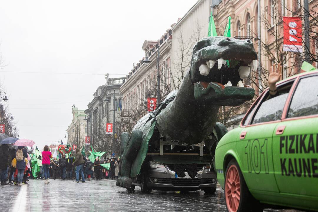 Studentų festivalio „Fiziko diena“ tradicinė eisena