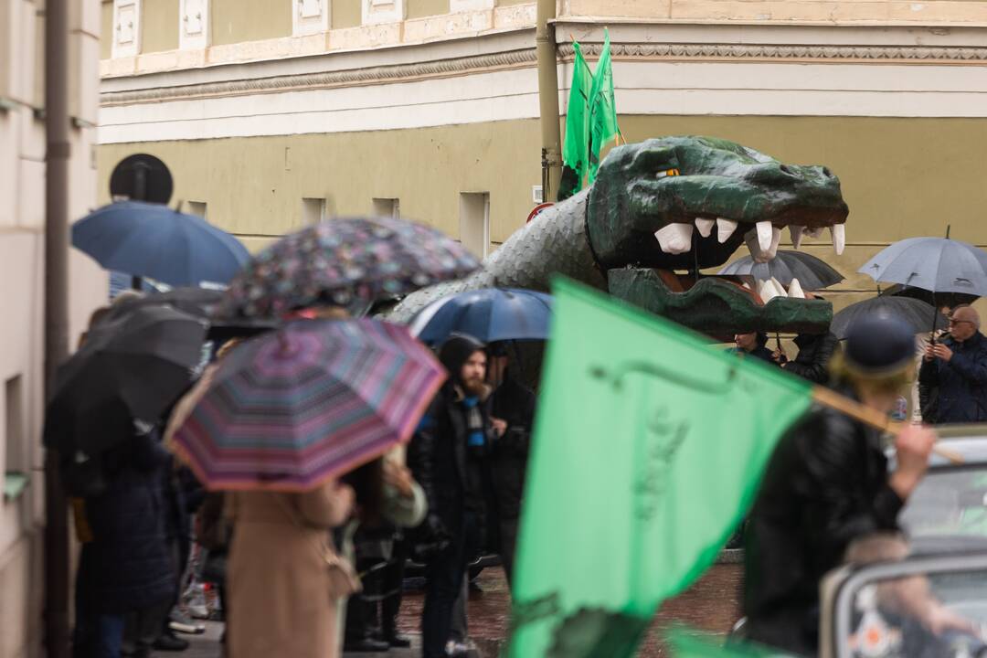 Studentų festivalio „Fiziko diena“ tradicinė eisena