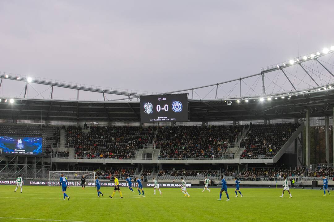 LFF taurės finalas Dariaus ir Girėno stadione