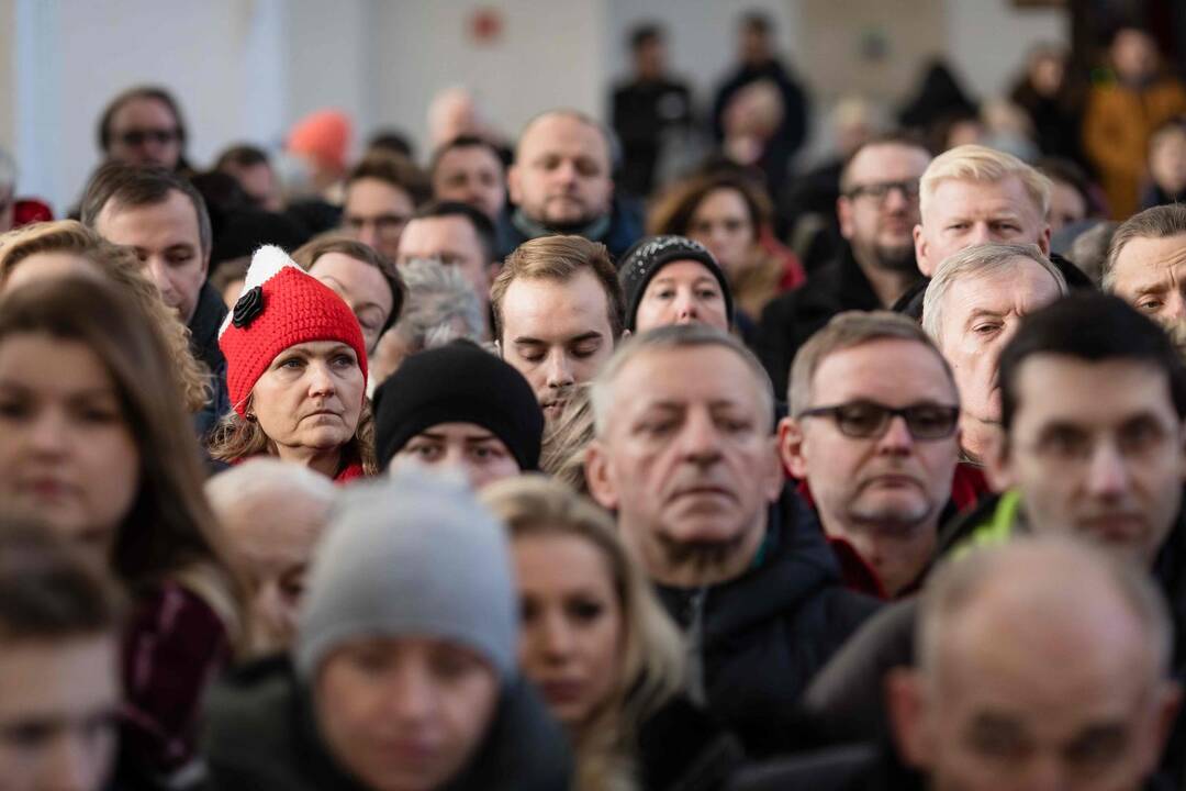 Nužudyto Gdansko mero laidotuvės