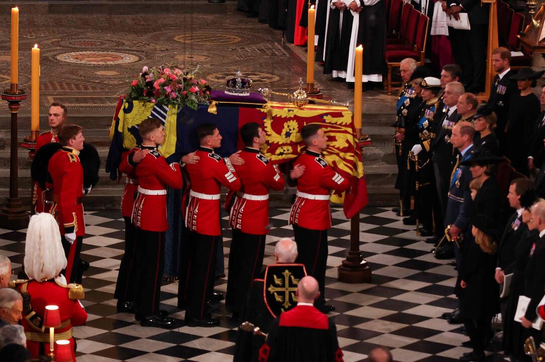 Karalienės Elizabeth II laidotuvių ceremonija