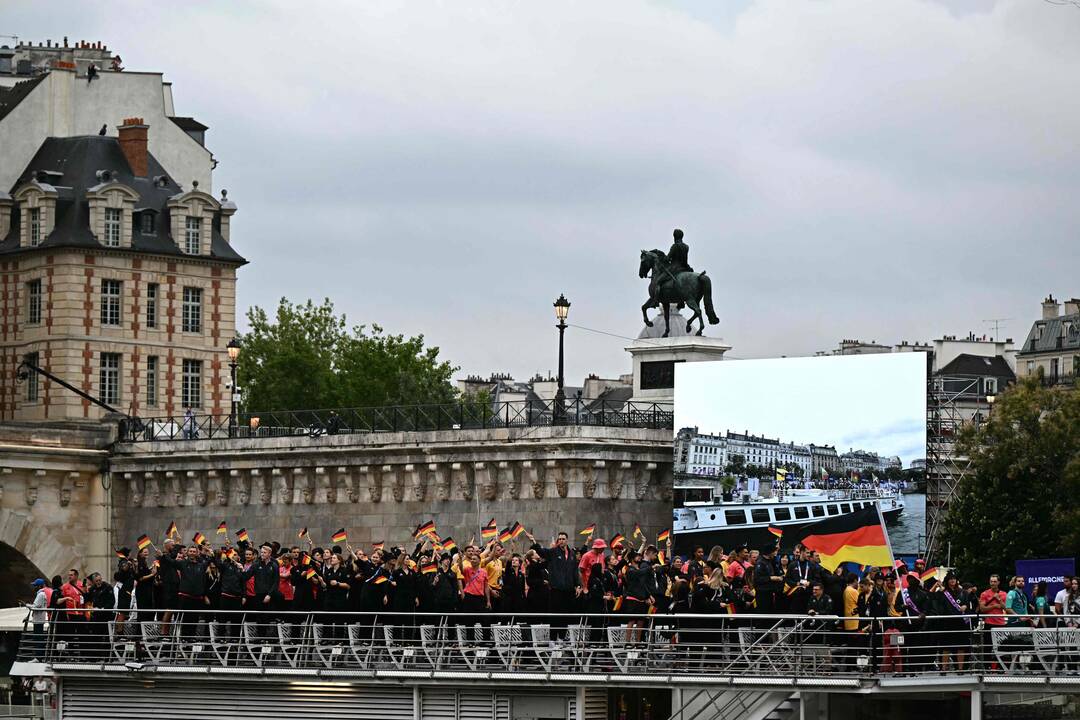 Paryžiaus olimpinių žaidynių atidarymo ceremonija