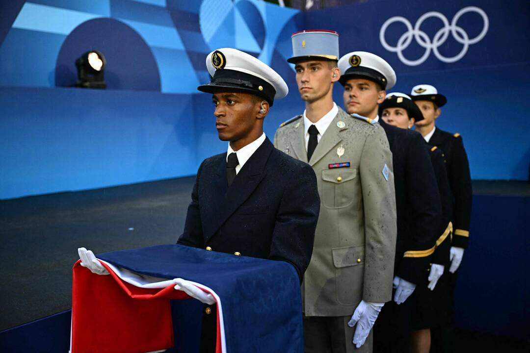 Paryžiaus olimpinių žaidynių atidarymo ceremonija