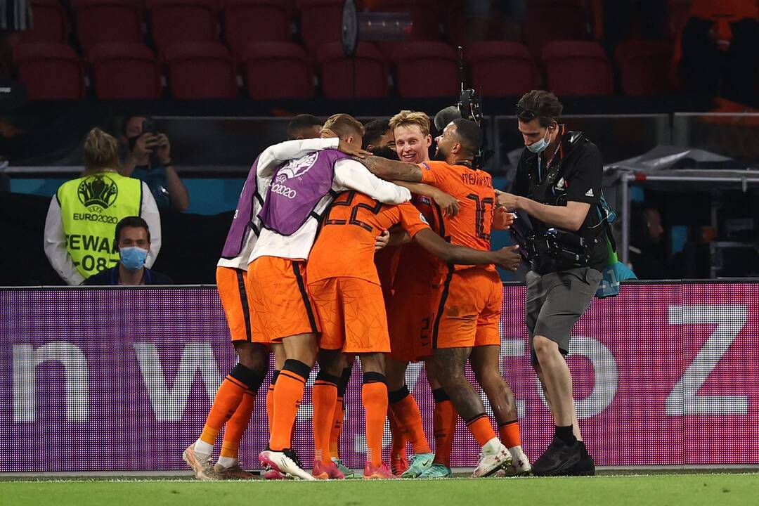 Europos futbolo čempionatas: Nyderlandai–Austrija 2:0
