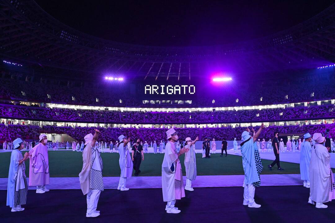 Tokijo olimpinių žaidynių uždarymo ceremonija