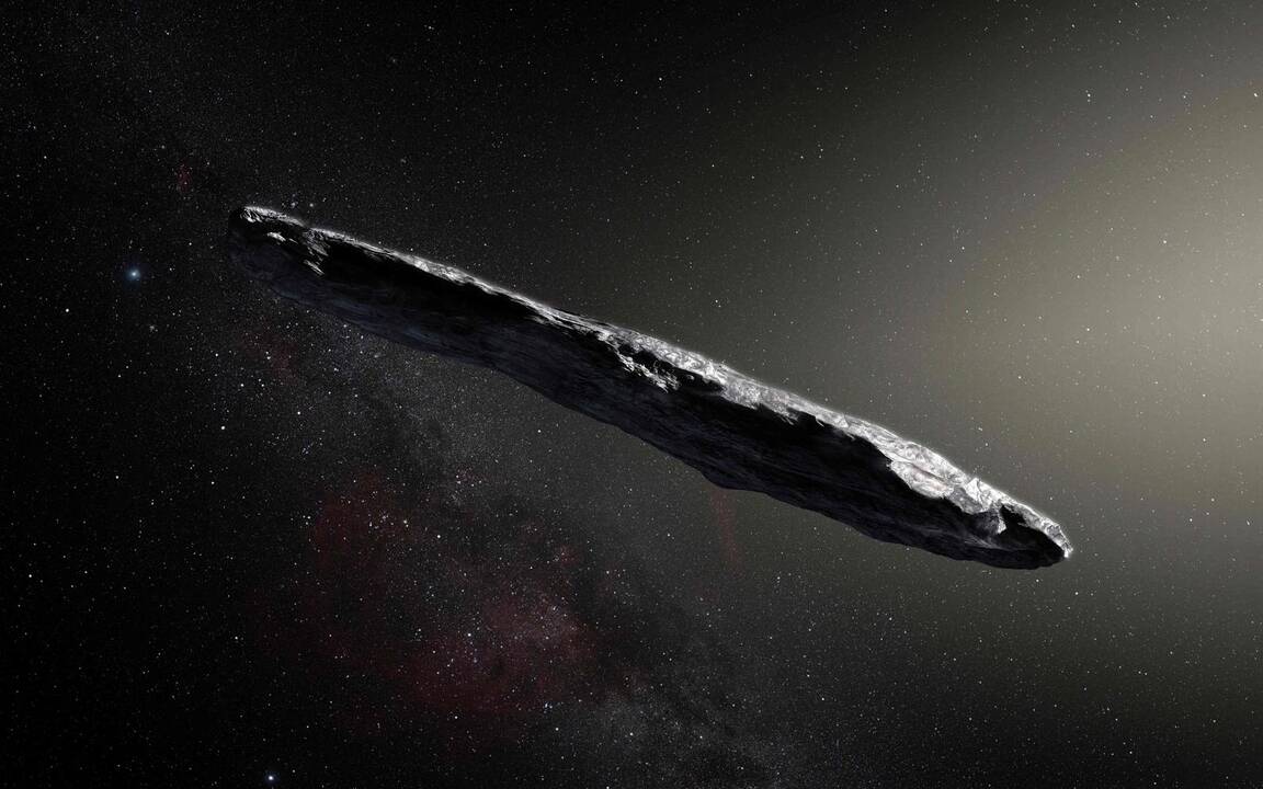 Cigaro formos asteroidas atkeliavo iš tarpžvaigždinės erdvės