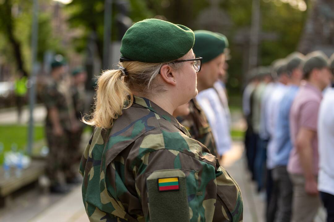 Šaulių priesaika Kaune