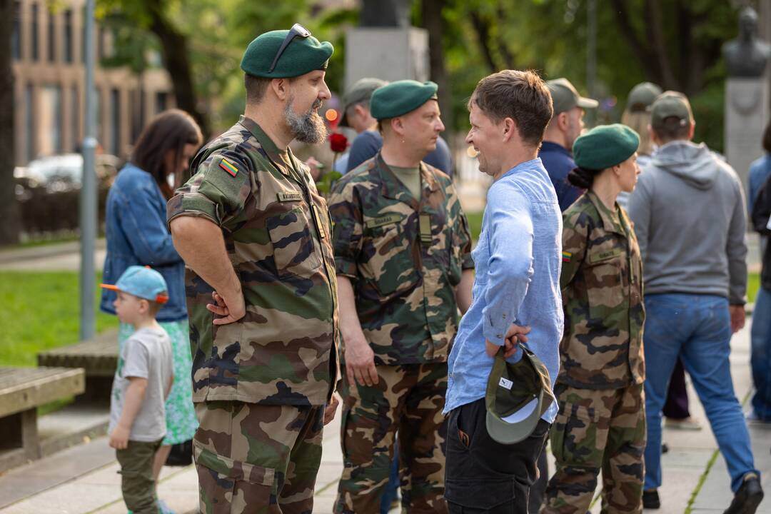 Šaulių priesaika Kaune