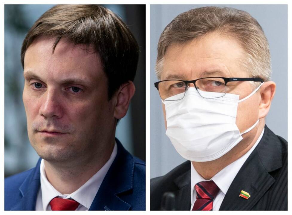 Tomas Tomilinas ir Valdemaras Valkiūnas