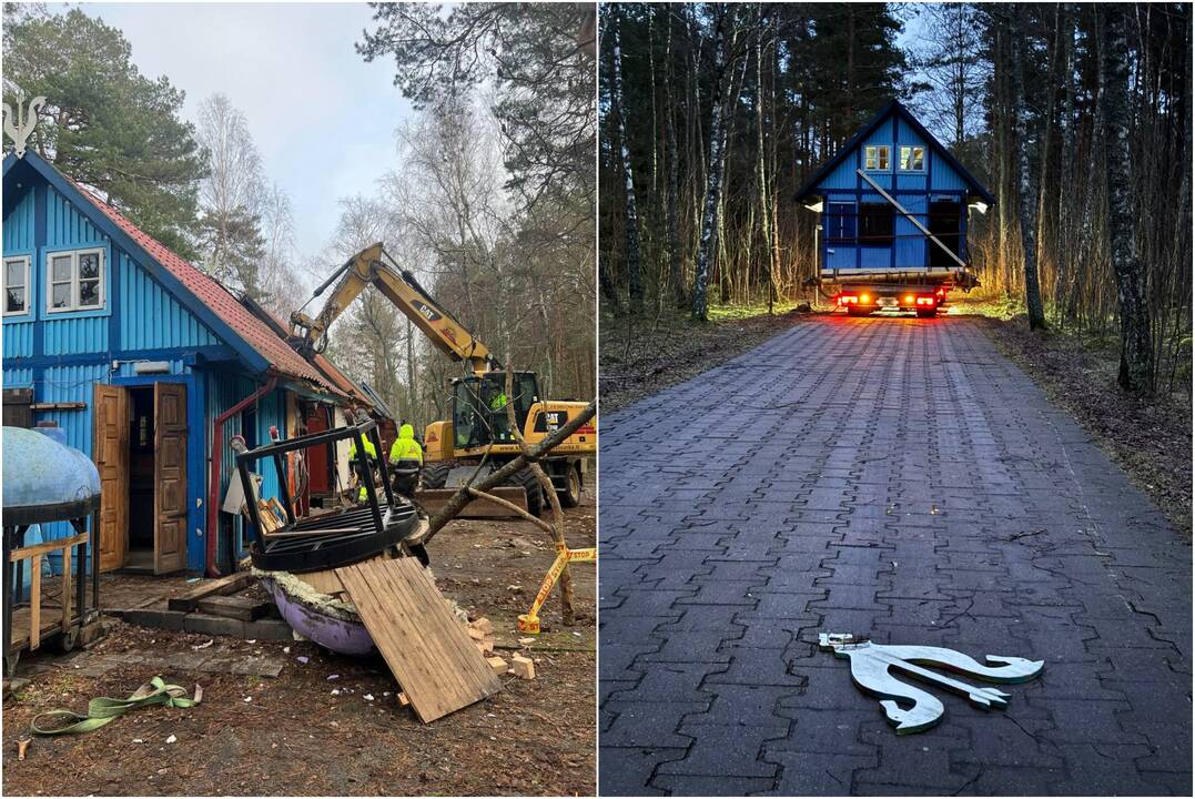 Neringos savivaldybė: baigti „Zuikio daržo“ namelių griovimo darbai