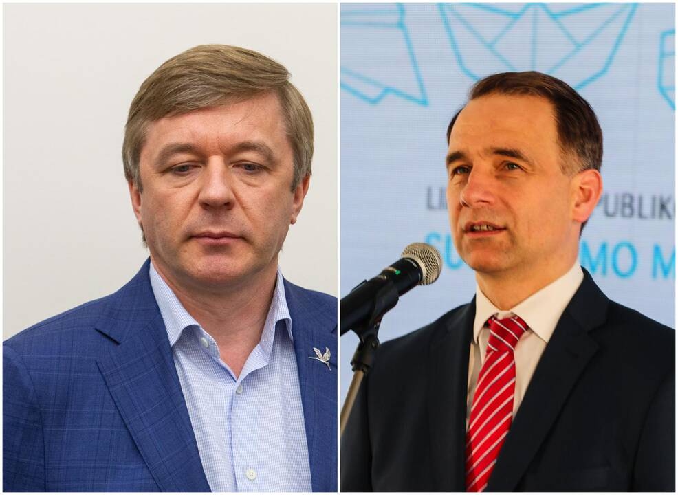 Ramūnas Karbauskis ir Rokas Masiulis