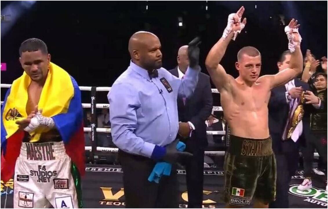Po dvejų metų pertraukos pergalingai sugrįžęs E. Stanionis apgynė WBA čempiono diržą