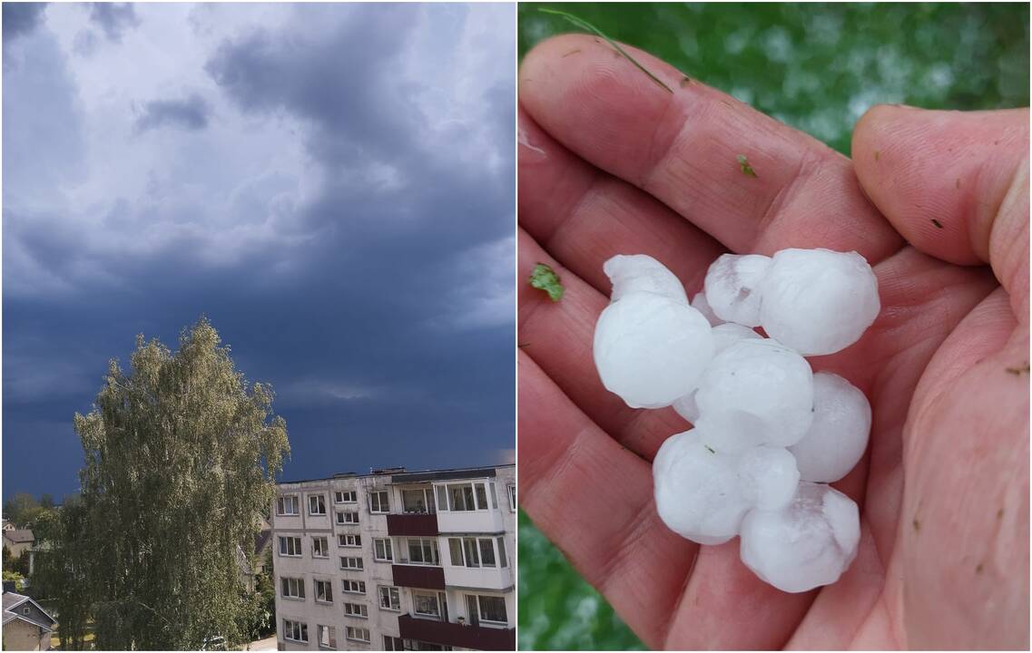 Sinoptikai: daugelyje šalies rajonų numatomos liūtys