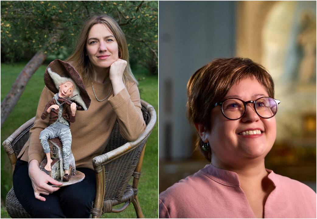 Iš kairės: Sigita Bilotė ir Goda Povilaitytė