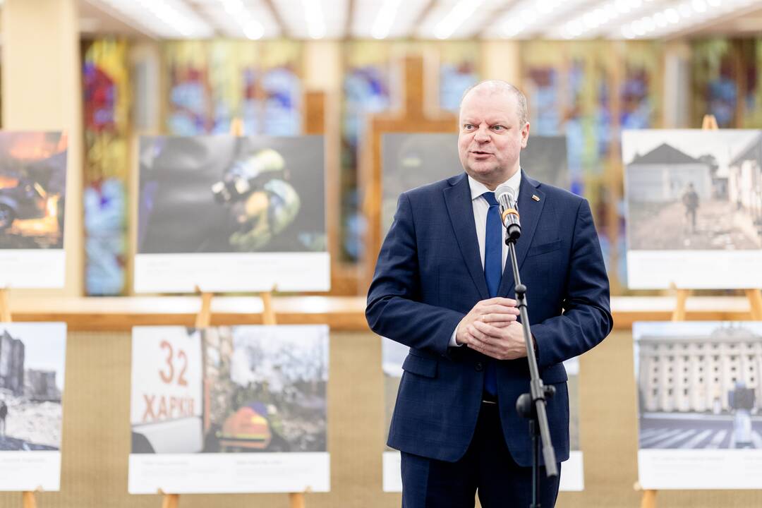Seime paminėtos trečiosios karo Ukrainoje metinės