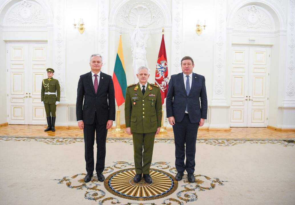 Laipsnių Lietuvos karininkams suteikimas