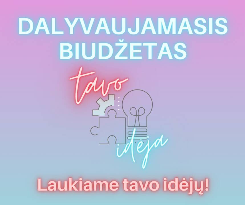 Laukiama tavo idėjos Klaipėdos rajonui!