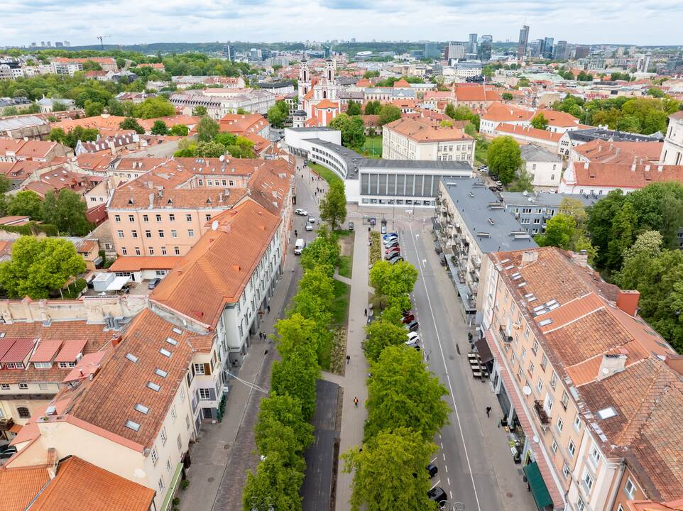 Sostinėje pradedama Vokiečių gatvės rekonstrukcija, įvedami eismo ribojimai