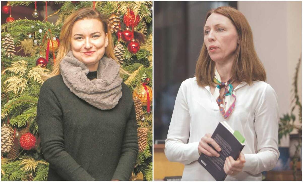 Viktorija Streiča (kairėje) ir Daiva Čepauskaitė (dešinėje)