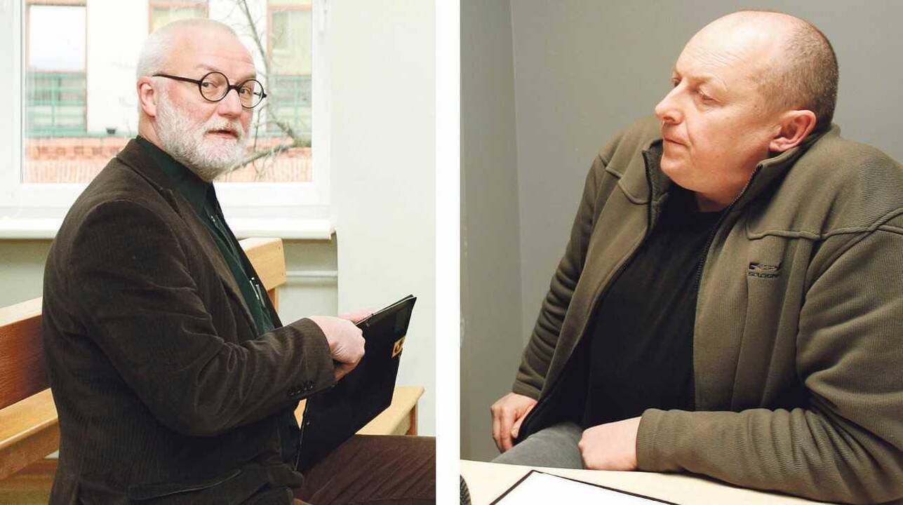 Audrys Karalius (kairėje) ir Linas Tuleikis