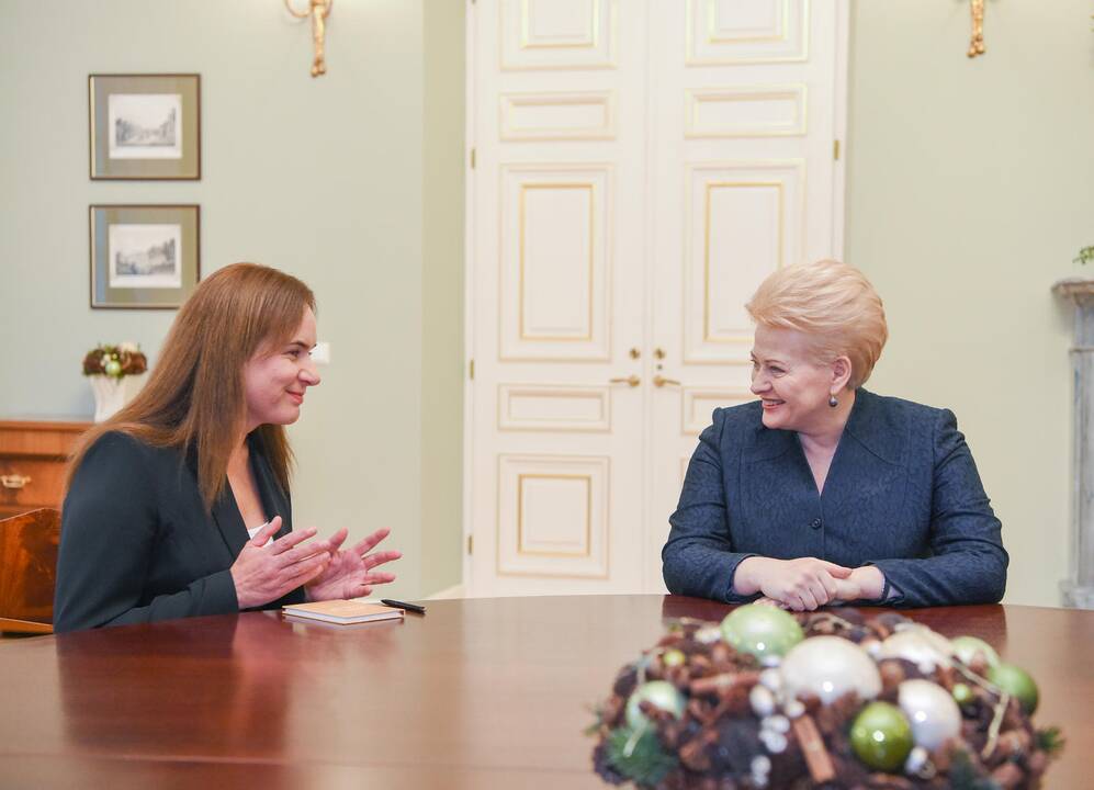 Prezidentė paskyrė M. Vainiutę teisingumo ministre